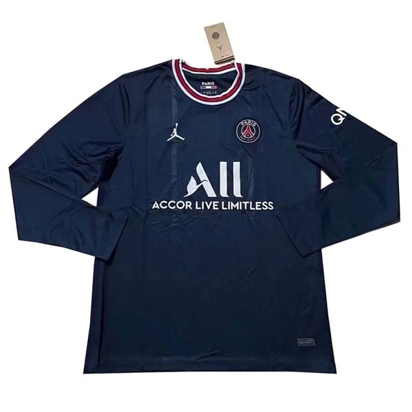 Thailande Maillot De Foot Paris Saint Germain Domicile ML 2021-2022 Pas Cher